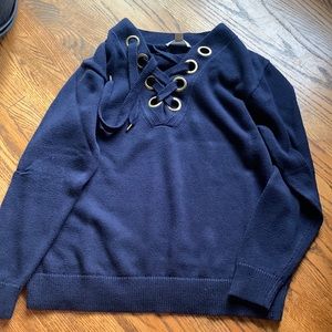 Woman’s knitted sweater